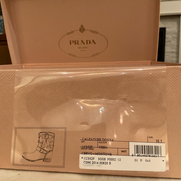 Prada real fur combat boots with original box - Picture 2 of 10